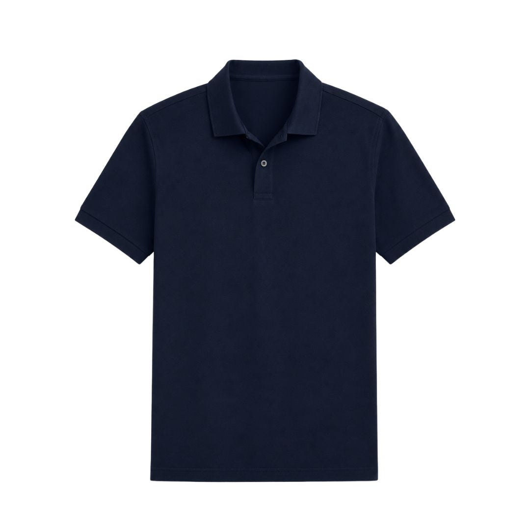 Premium Classic Polo — Navy
