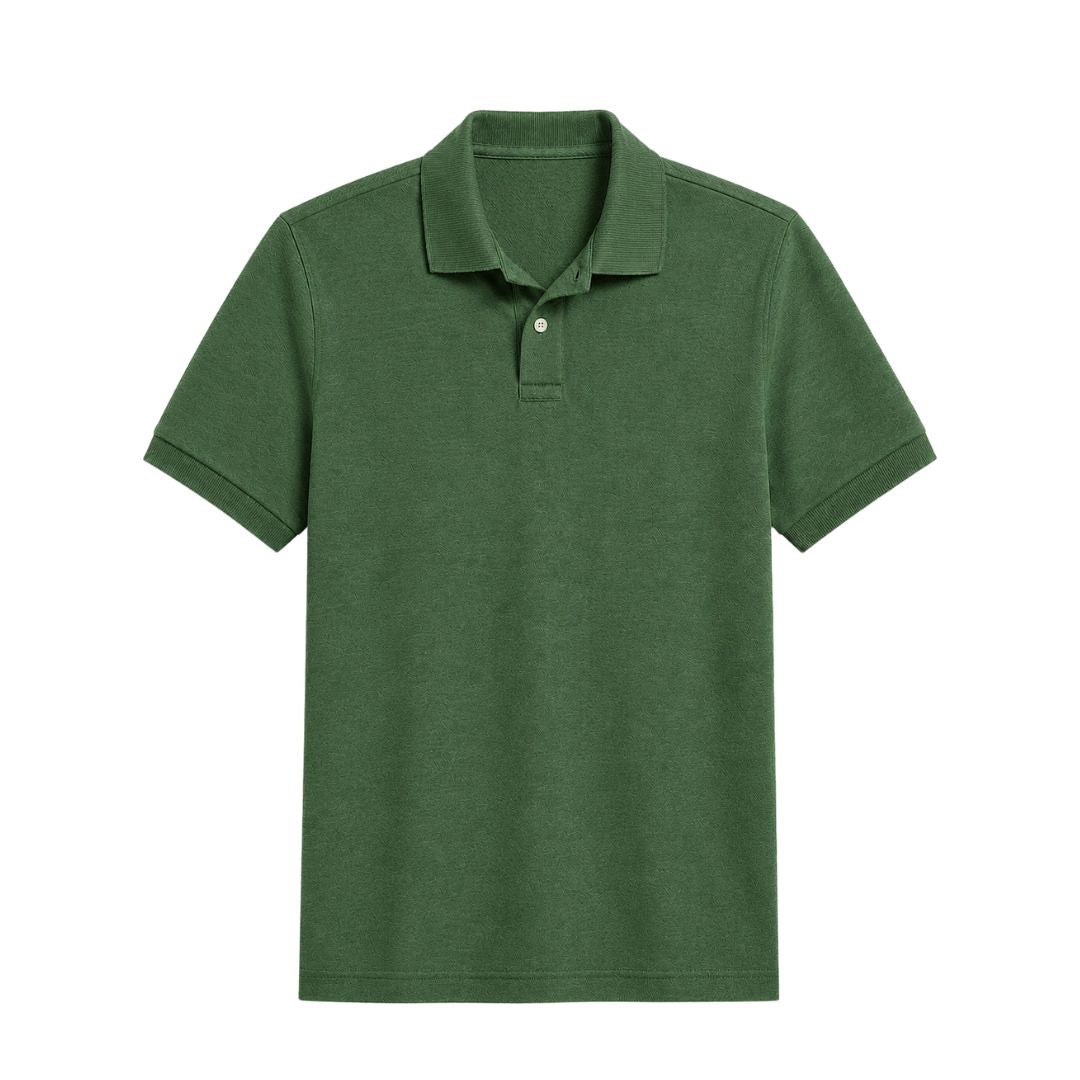 Premium Classic Polo — Fern Green