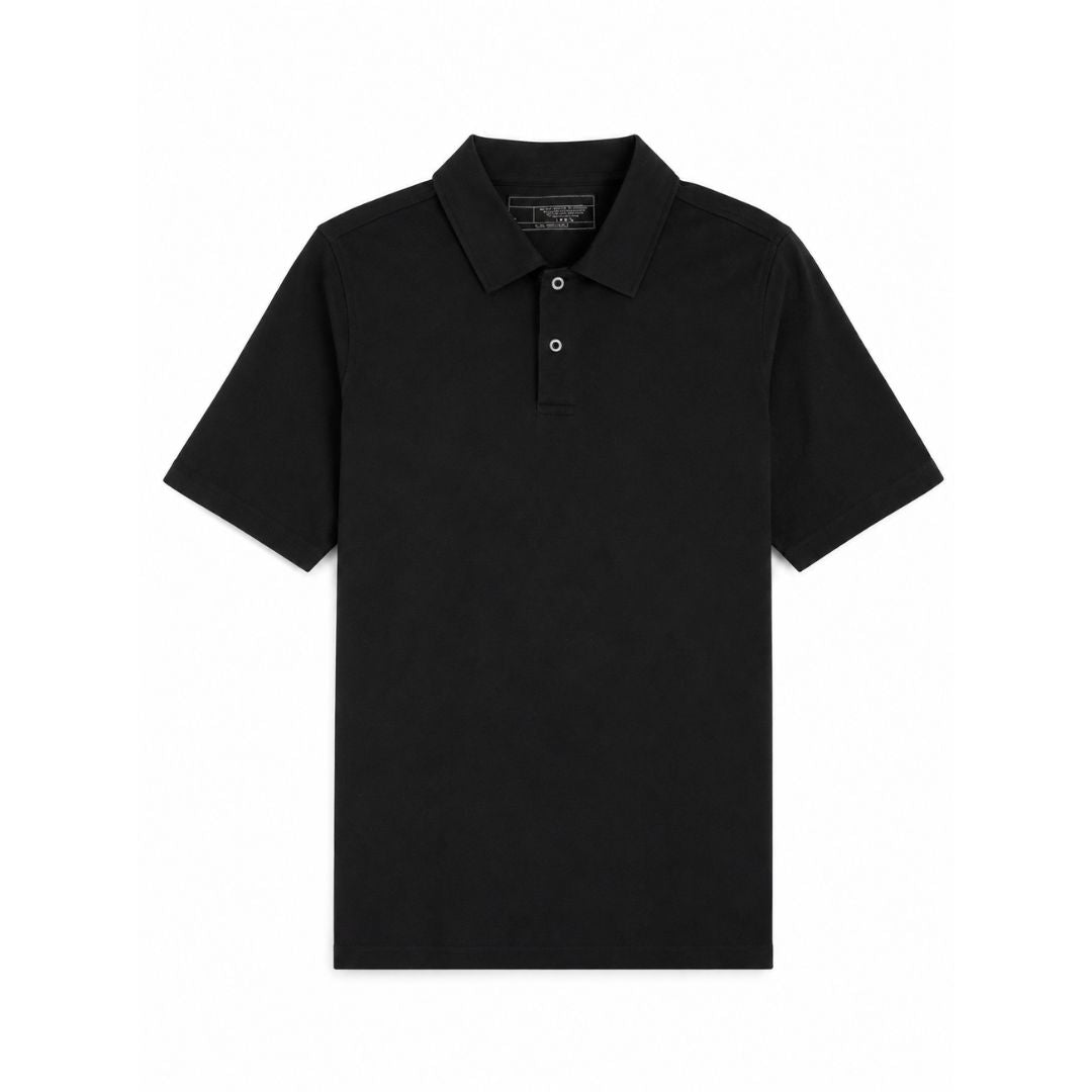 Premium Classic Polo — Black