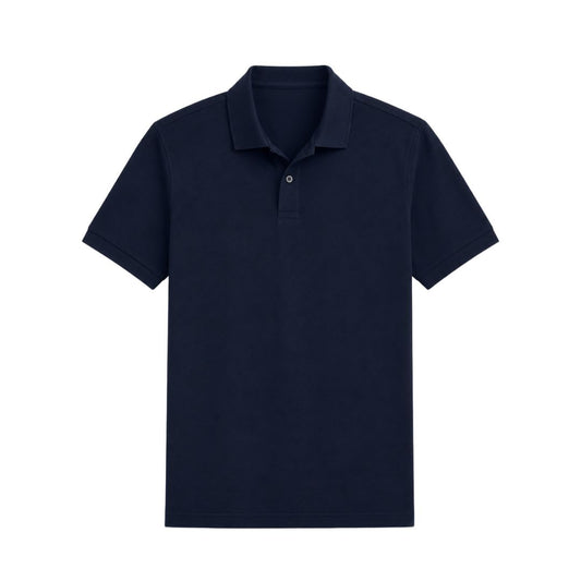 Premium Classic Polo — Navy