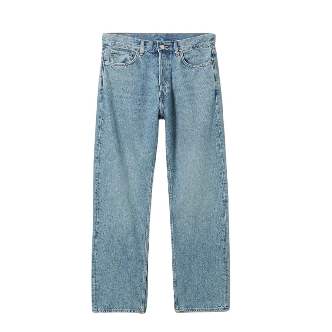 Premium Straight Leg Jean — Light Blue Wash