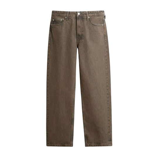 Premium Baggy Jean — Washed Mocha