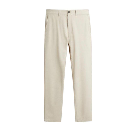 Premium Tapered Chino — Stone